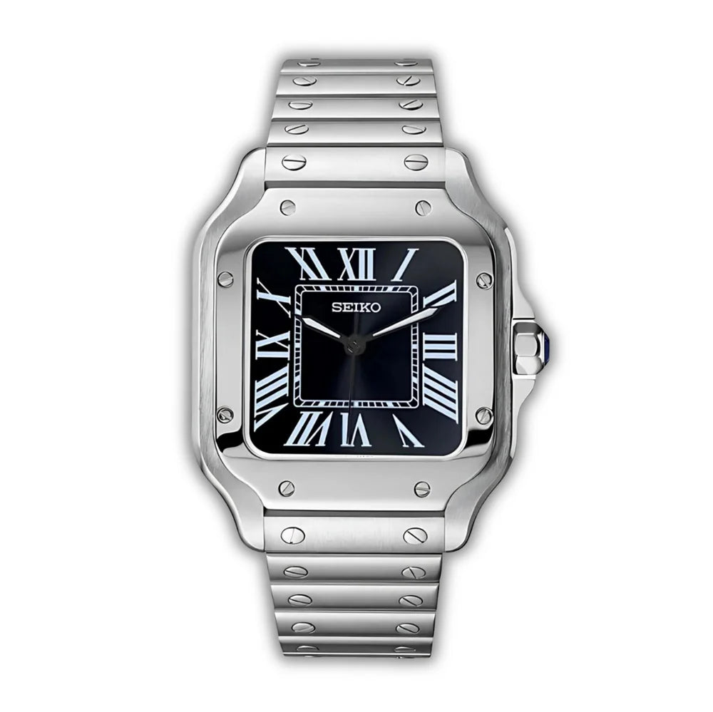 MOD CARTIER SANTOS BLACK