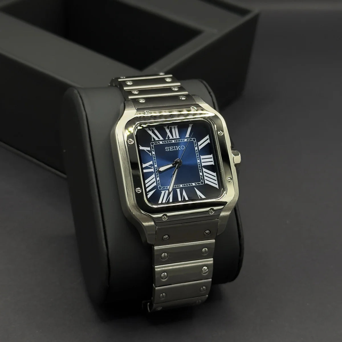 MOD CARTIER SANTOS BLUE