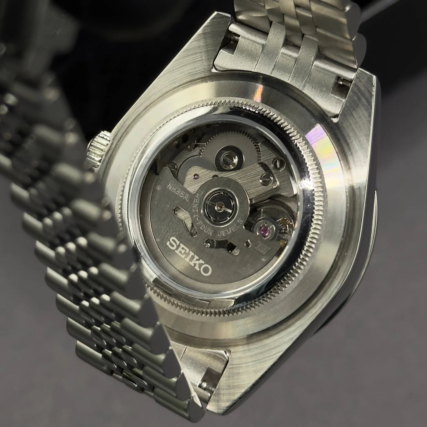 MOD DATEJUST ARABIC DIAL BLACK