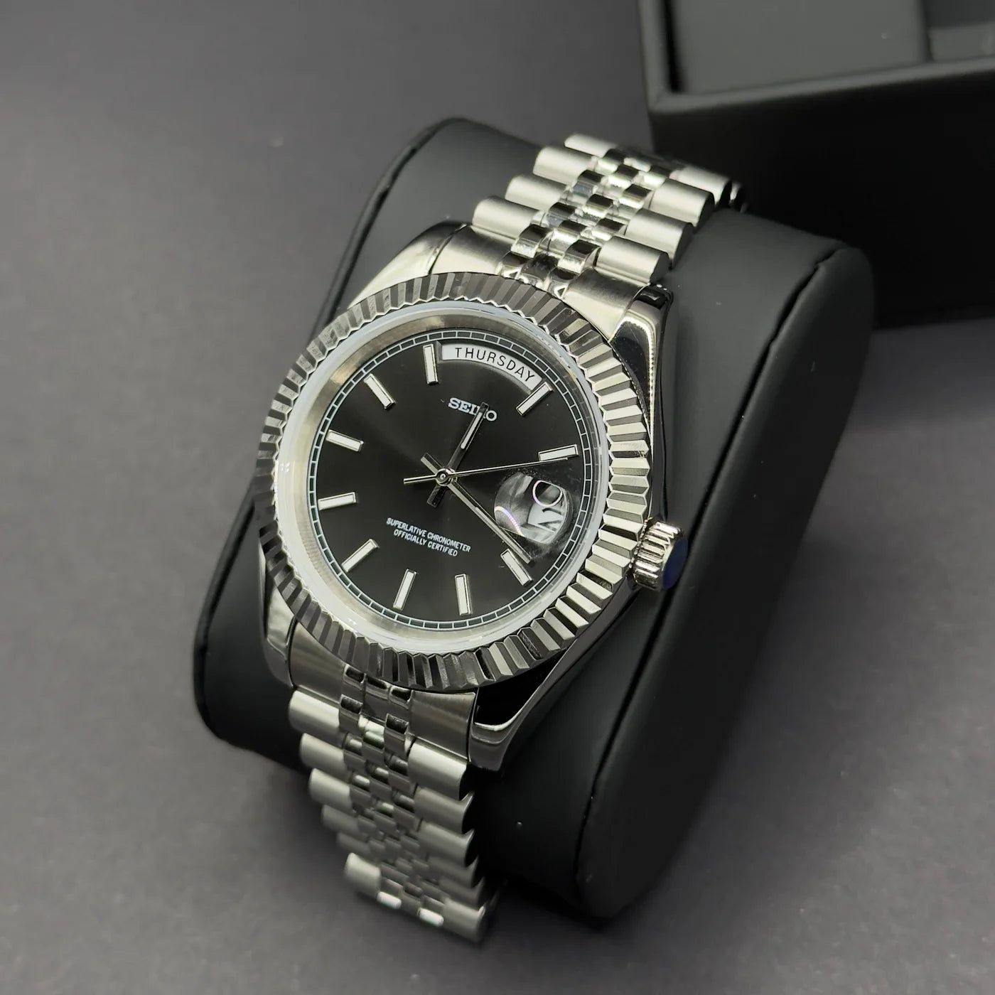 MOD DAYDATE BLACK