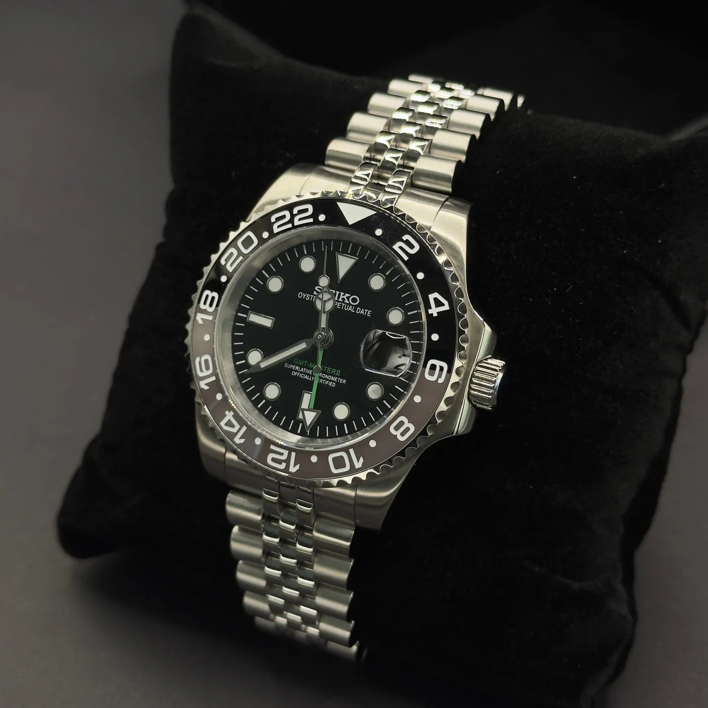 MOD GMT MASTER II BRUCE WAYNE NH34