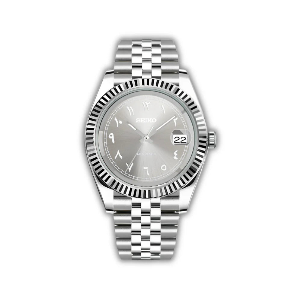 MOD DATEJUST ARABIC DIAL GRAY ALUMINUM