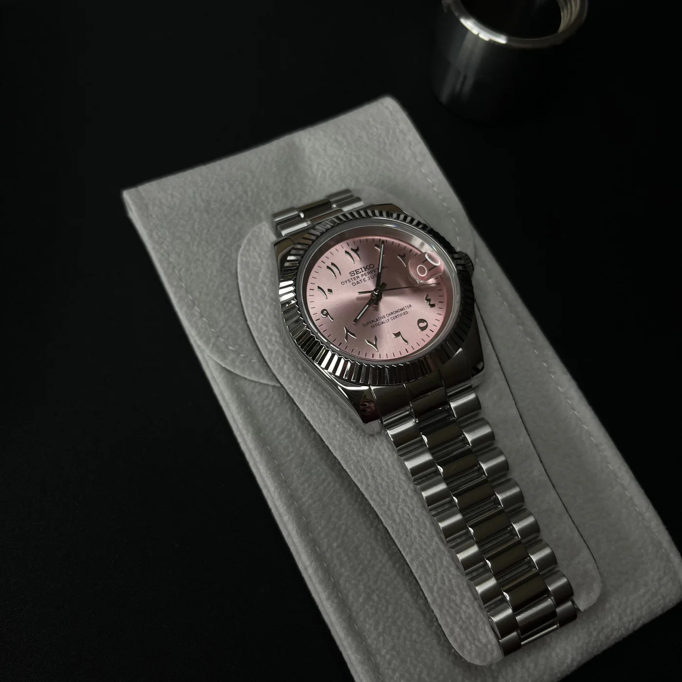 MOD DATEJUST ARABIC DIAL ROSE