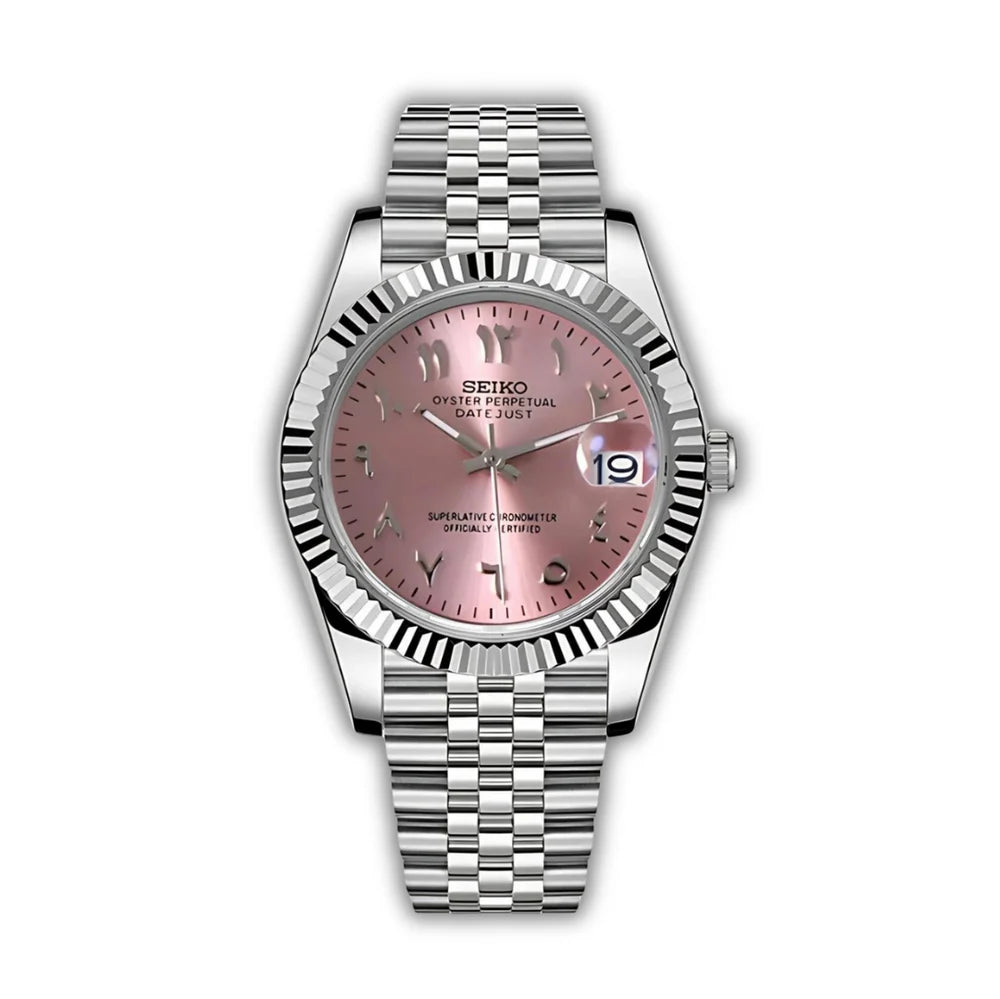MOD DATEJUST ARABIC DIAL ROSE