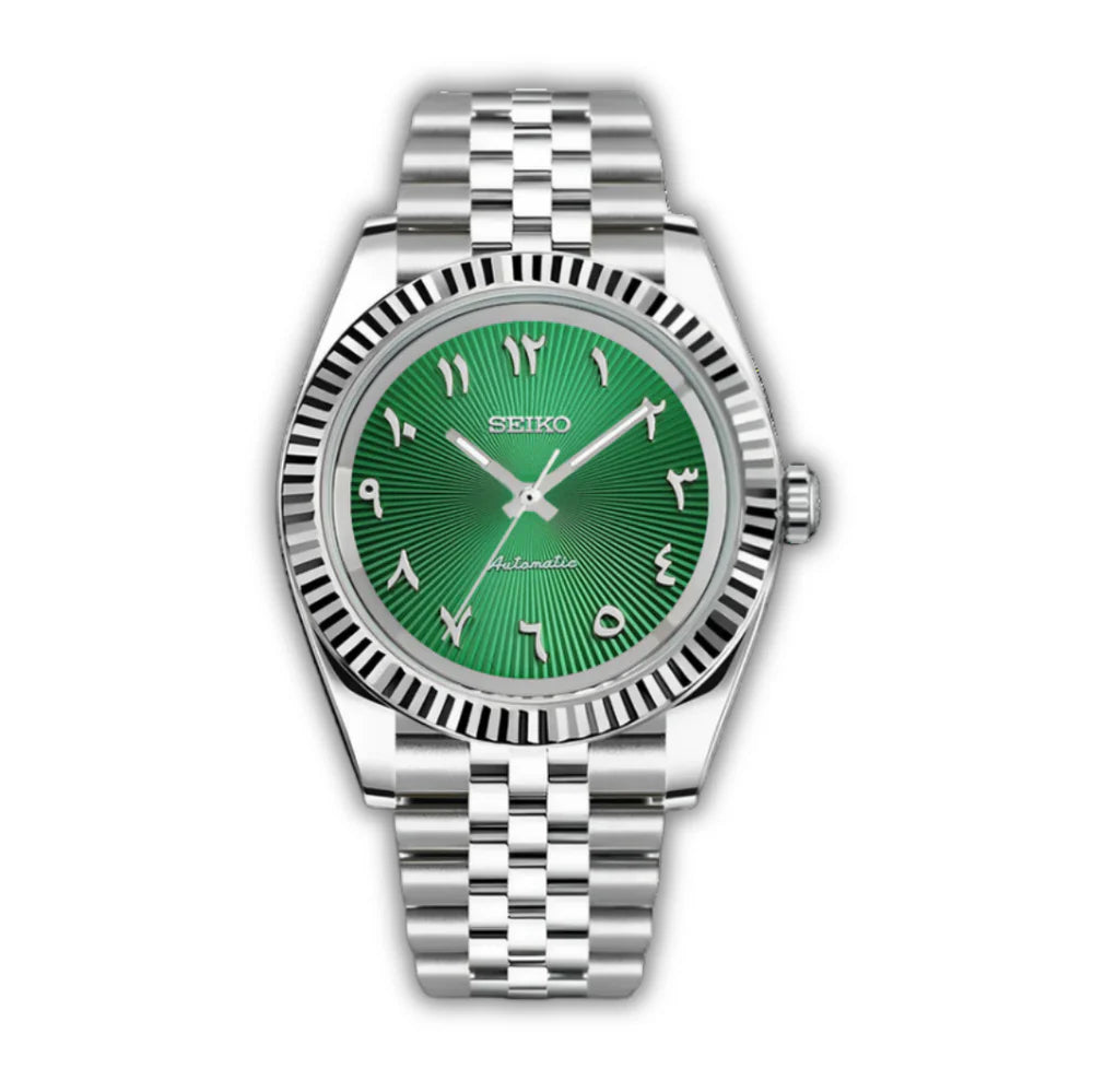MOD DATEJUST ARABIC DIAL FIR GREEN