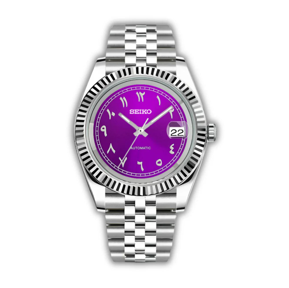 MOD DATEJUST ARABIC DIAL PURPLE 