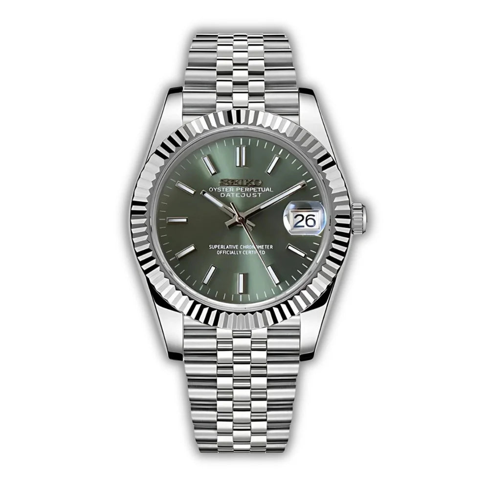 MOD DATEJUST MINT GREEN