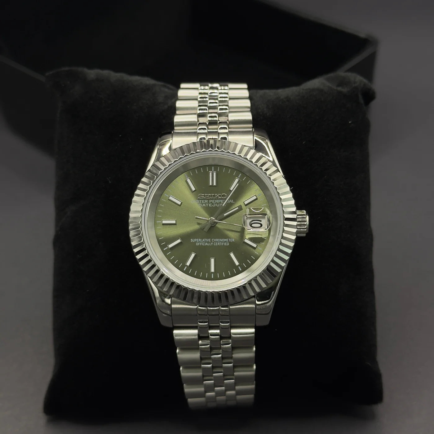MOD DATEJUST MINT GREEN