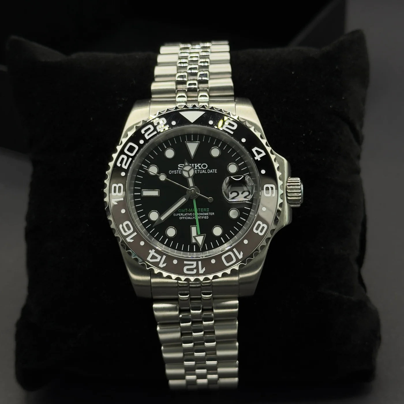 MOD GMT MASTER II BRUCE WAYNE NH34