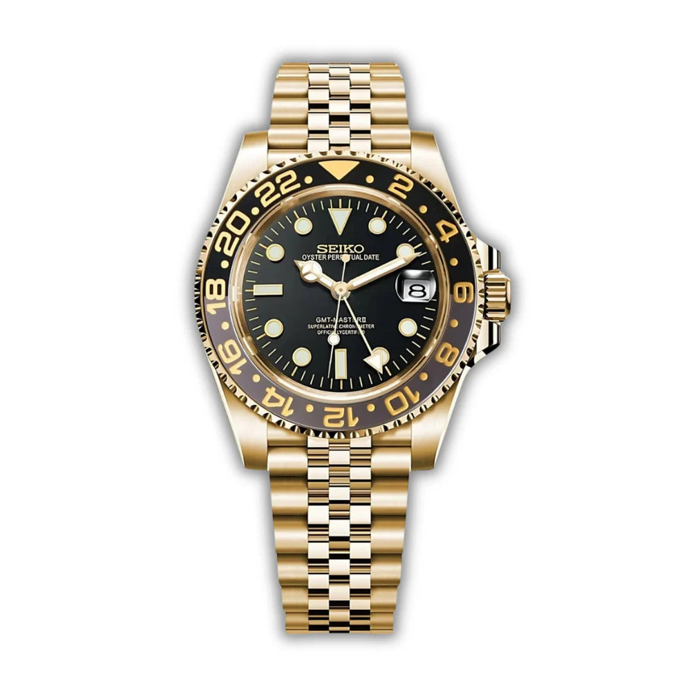 MOD GMT MASTER II GOLD NH34