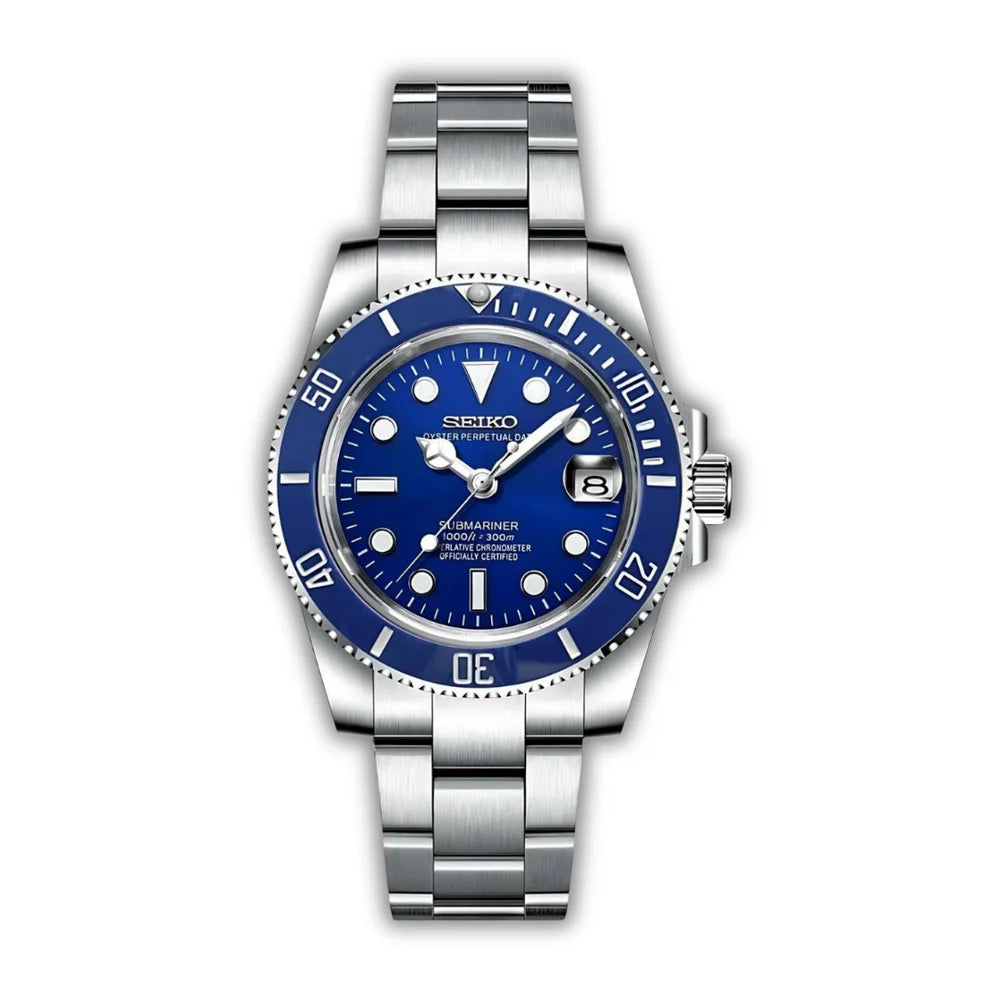 Seiko Submariner Blue