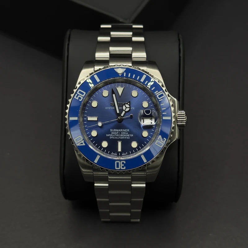 Seiko Submariner Blue
